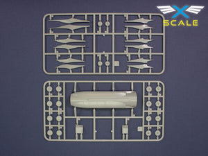 Maquette X-Scale 144008 B707-124 Avion de ligne long-courrier à fuselage étroit Continental 1/144 – image 8