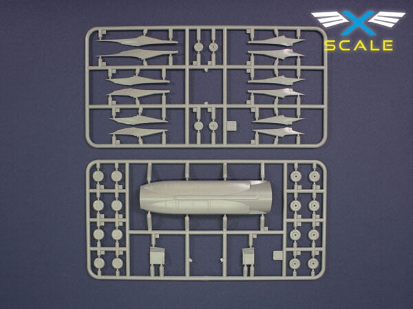 Maquette X-Scale 144008 B707-124 Avion de ligne long-courrier à fuselage étroit Continental 1/144 – image 8