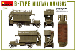 MiniArt 39001 B-TYPE MILITARY OMNIBUS 1/35 – zdjęcie 9