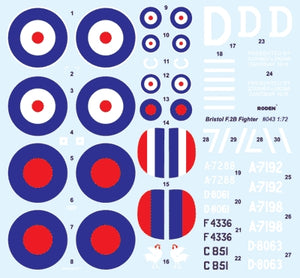 Roden 043 Bristol F2B Fighter 1/72 – image 4