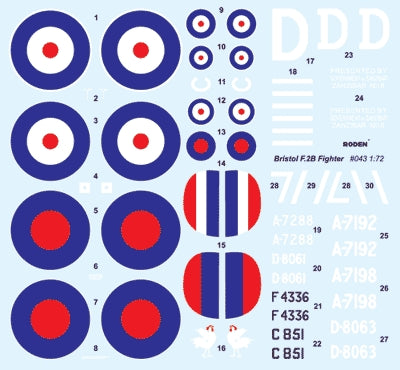Roden 043 Bristol F2B Fighter 1/72 – image 4