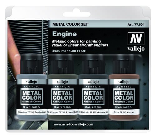 Moteur Vallejo 77604 4 x 32 ml