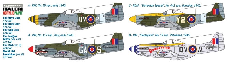 Italeri 2745 Mustang Mk.IV (1/48)  – Bild 3