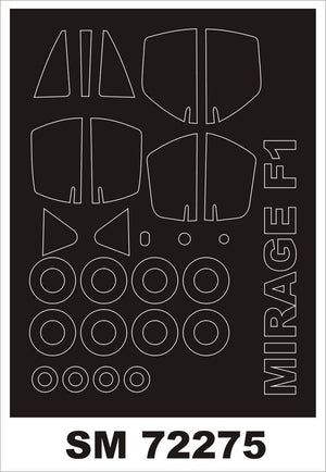 Montex SM72275 MIRAGE F1 SPÉCIAL HOBBY 1/72