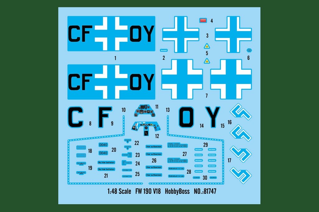 Hobby Boss 81747 FW 190 V18 1/48 – image 3