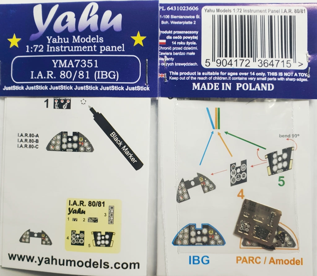 Yahu YMA7351 IAR 80/81 (IBG) 1/72