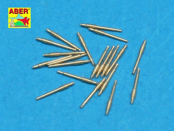 Aber 350L-21 Ensemble de 20 canons Bofors Mk.1 de 40 mm pour navires de l'US Navy (1/350) 