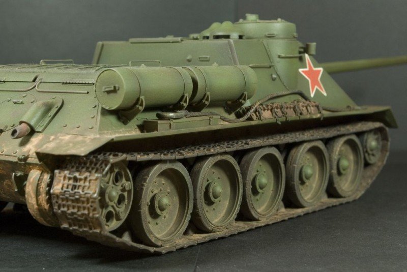 Dragon 6359 Chasseur de chars soviétique SU-100 (1/35) – imagen 7