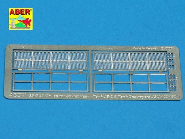 Grilles Aber 35G20 pour char russe JS-2 ou JSU-122/152 (1/35)