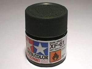 Peinture acrylique Tamiya XF61 Vert foncé (81761) 10 ml – image 2
