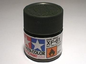 Peinture acrylique Tamiya XF61 Vert foncé (81761) 10 ml – image 2