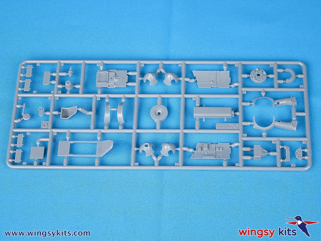 Maquette Wingsy D5-12 Chasseur de l&amp;#39;armée de l&amp;#39;air suisse MESSERSCHMITT Bf 109 E-3a 1/48 – Bild 6