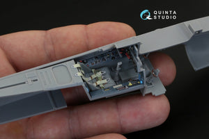 Intérieur imprimé en 3D et coloré sur papier décalcomanie Quinta Studio QD32061 FW 190D-9 (pour maquette Hasegawa) 1/32 – image 4