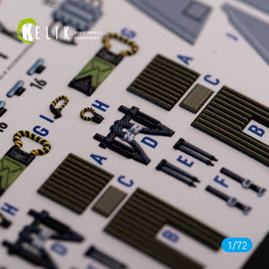 KELIK K72080 Grumman A-6A Knight Rider autocollants 3D intérieurs pour kit Fujimi 1/72 – image 4