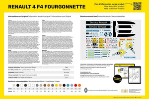 Heller 82700 Renault 4 F4 Fourgonette 1/24 – Bild 2