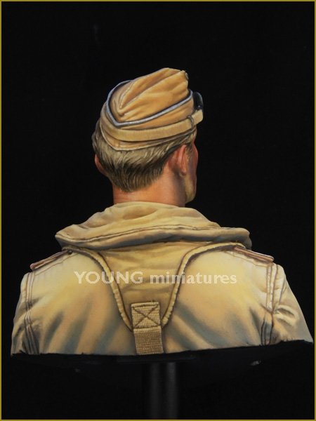 Young Miniatures YM1846 PILOTE DE LA LUFTWAFFE Afrique du Nord Seconde Guerre mondiale 1/10 – immagine 7