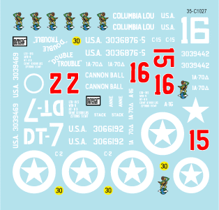 Star Decals 35-C1027 70e bataillon de chars américain sur la plage d&amp;#39;Utah 1/35 – image 3