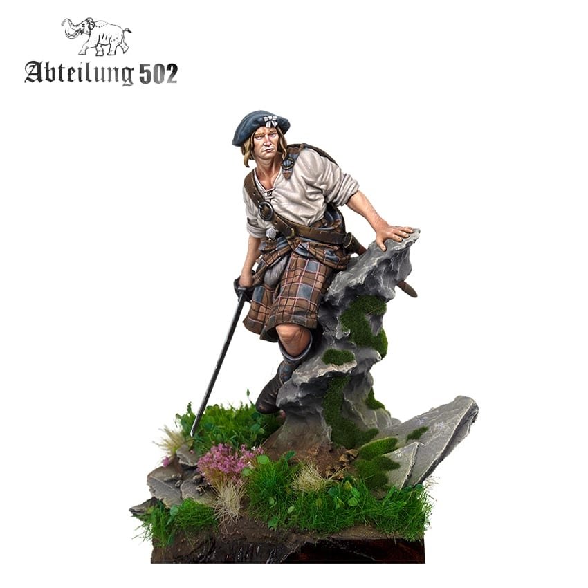 502 Abteilung ABT1022 HIGHLANDER BATAILLE DE CULLODEN RÉSINE 54MM.  – immagine 2
