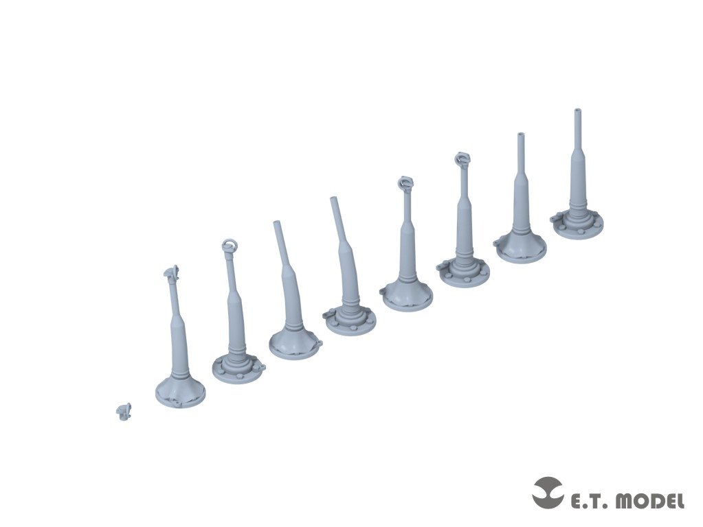 Base de mât d&amp;#39;antenne pour véhicule russe ET Model P35-227 (Type 1) (Impression 3D) 1/35 – image 2