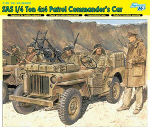 Dragon 6724 SAS 1/4 Ton 4x4 Voiture de commandant de patrouille (1/35)