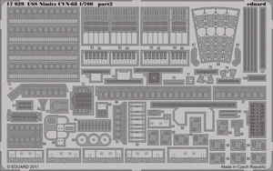 Eduard 17029 USS Nimitz CVN-68 TRUMPETER 1/700 – image 2