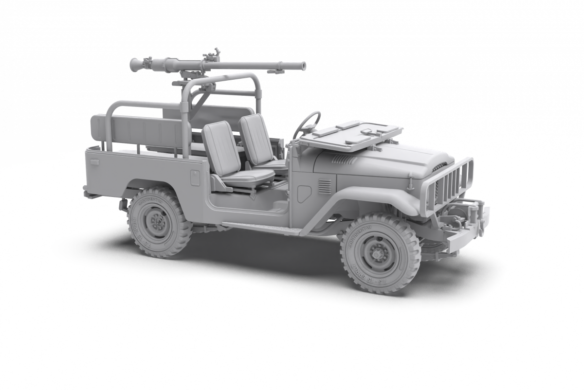 AK Interactive AK35003 FJ43 PICKUP AVEC CANON SPG-9 SANS RECUL 1/35 – image 10