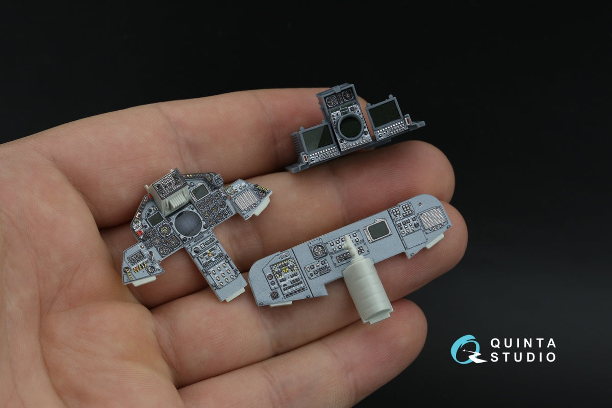 Quinta Studio QDS+32263 Tornado GR.1 3D-Printed &amp; coloured Interior on decal paper (Revell) (Small version) (with 3D-printed resin parts) 1/32