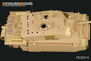 Maquette Voyager PE35374 Char de combat principal britannique Challenger 2 moderne (déserté) pour TAMIYA 35274 1/35 – immagine 12