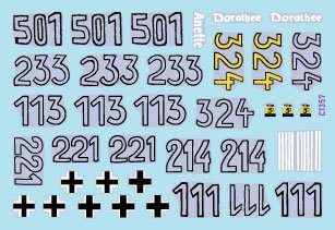 Star Decals 35-C1357 Tigres du Front Est s.Pz.Abt. 501 1943-44 1/35 – image 3