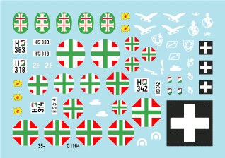 Star Decals 35-C1164 Axis Tank Mix n° 3. 38.M Toldi I 1/35  – image 3