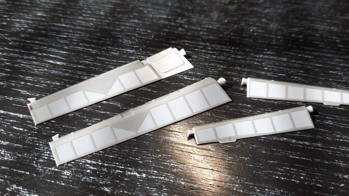Masques Omask 64011 pour surfaces de contrôle du Bf 109 E (pour maquettes Wingsy) au 1/48 – imagen 2
