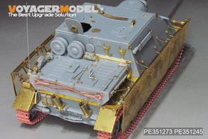 Voyager modèle PE351245 WWII allemand Jagdpanzer IV/70(A) ZWISCHEN LOSUNG ailes pour DRAGON 1/35 – Bild 4