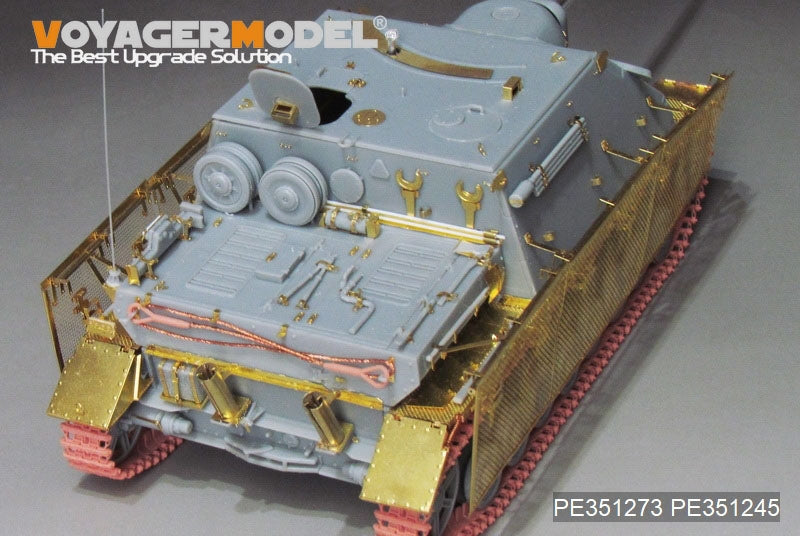 Voyager modèle PE351245 WWII allemand Jagdpanzer IV/70(A) ZWISCHEN LOSUNG ailes pour DRAGON 1/35 – Bild 4
