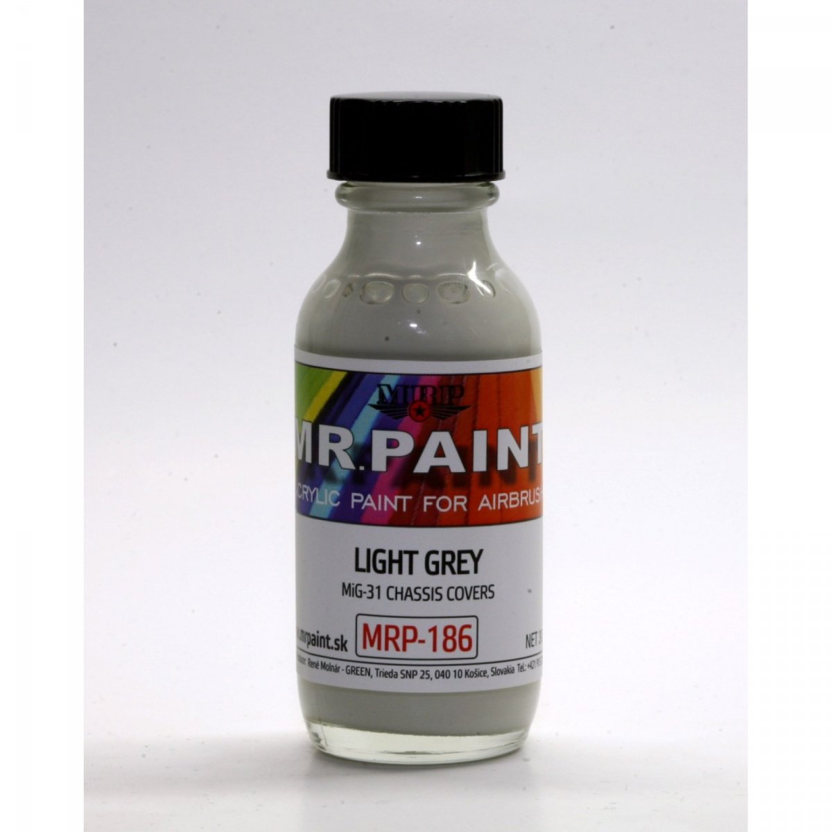 Peinture MR. Paint MRP-186 Gris clair 30 ml – imagen 2