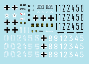Star Decals 35-857 Chars allemands en Italie 6 1/35 – Bild 3