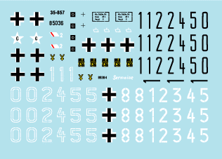 Star Decals 35-857 Chars allemands en Italie 6 1/35 – Bild 3