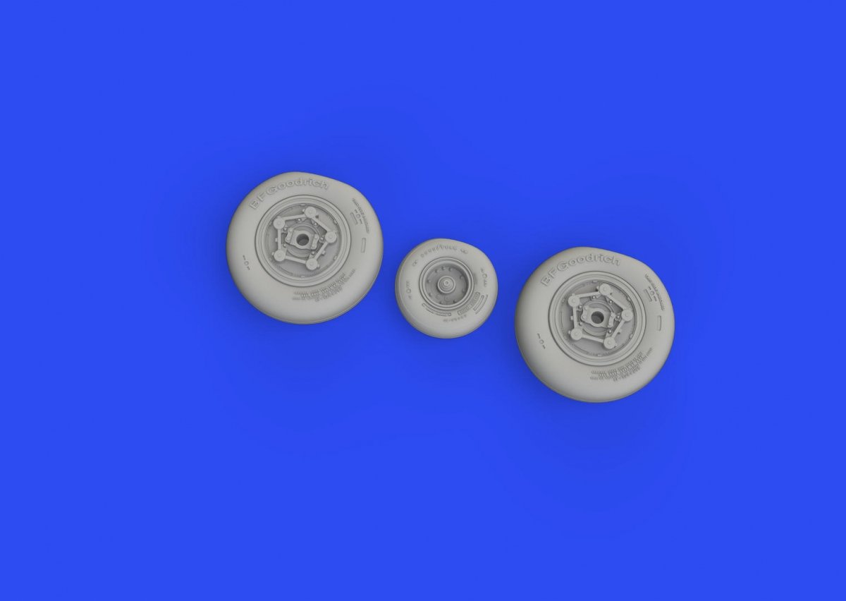 Roues Eduard 648743 F-15A/B GWH 1/48  – image 3