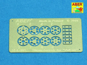 Canons Aber 35L-105 de 20 mm pour fusil américain M61 Vulcan (1/35) – Bild 7