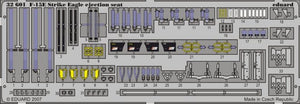 Siège éjectable Eduard 32601 F-15E au 1/32 Tamiya