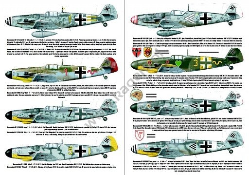 Kagero 3022 Bf 109 G/K vol.II (sans décalcomanies) EN/PL  – image 4