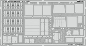 Eduard BIG33136 F-100C PARTIE I TROMPETTE 1/32 – image 3