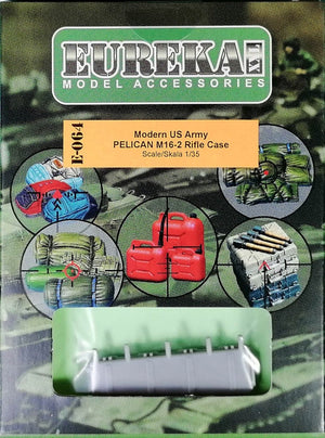 Étui Eureka XXL E-064 pour fusil PELICAN M16-2 de l&amp;#39;armée américaine moderne, échelle 1/35