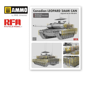 Kit de mise à niveau Rye Field Model 2021 pour le Leopard 2A6M canadien CAN 5076 au 1/35