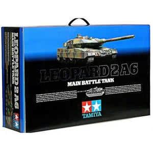 Tamiya 56020 Maquette radiocommandée du char de combat principal Leopard 2 A6, kit complet 1/16 – immagine 2
