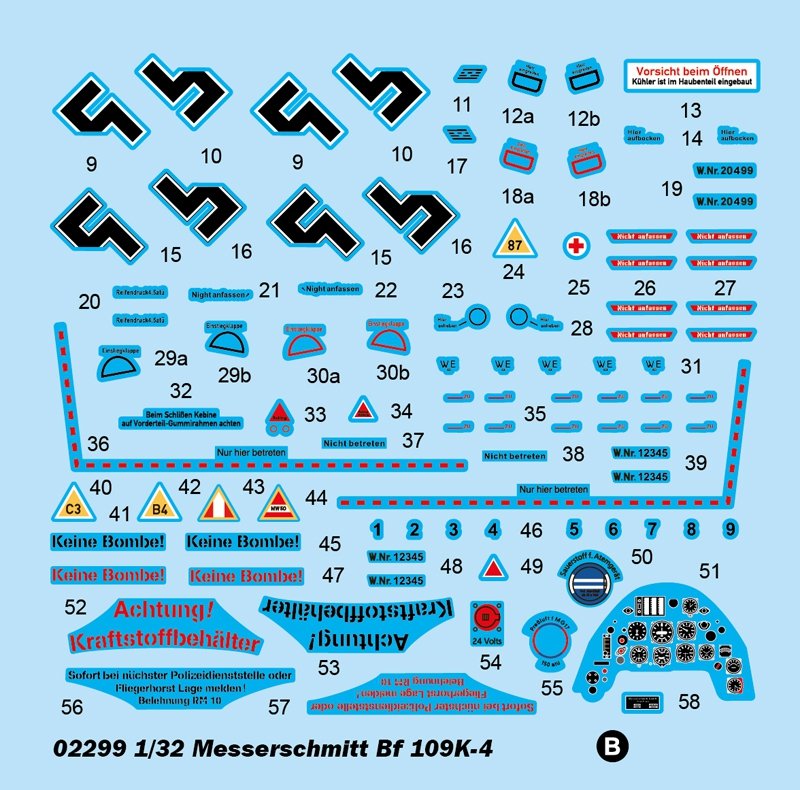 Trompette 02299 Messerschmitt Bf 109K-4 – image 5
