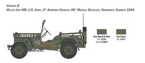 Italeri 3635 Willys Jeep MB 80e anniversaire 1941-2021 1/24 – Bild 5