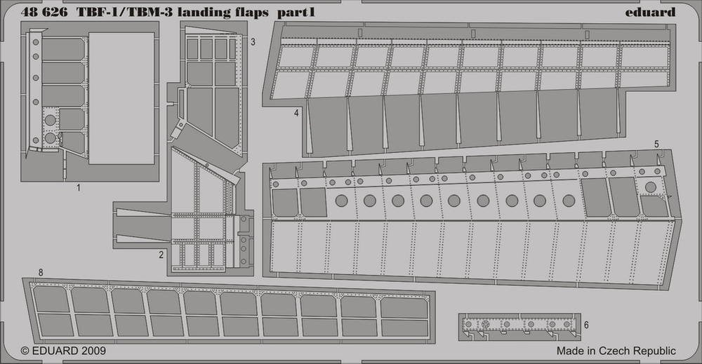 Eduard BIG4935 TBM-3 1/48 HOBBY BOSS 1/48 – immagine 3