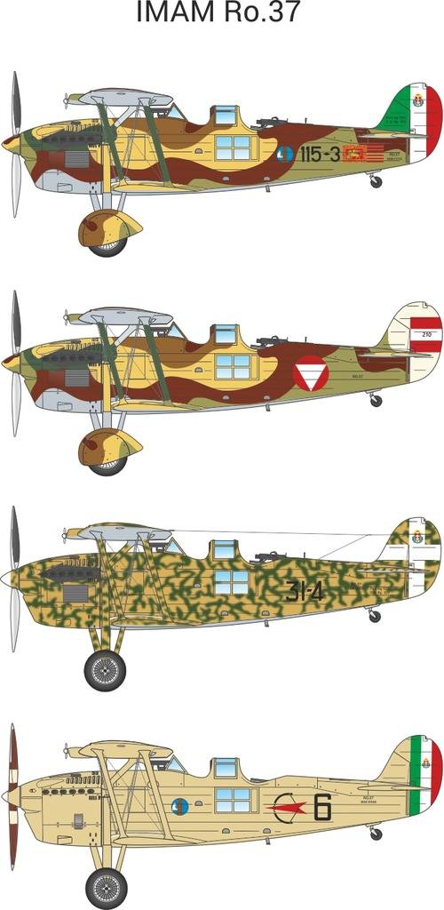 Special Hobby 48183 IMAM (Romeo) Ro.37 Moteur A30 1/48 – image 3