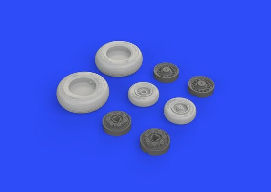 Roues Eduard 648290 F-14A (version tardive) au 1/48 TAMIYA – immagine 5