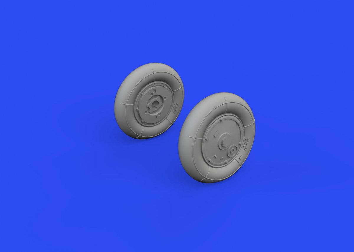 Roues Eduard 672285 S-199 IMPRESSION EDUARD 1/72 – image 2
